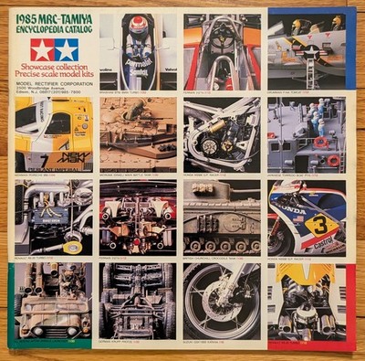 Tamiya Encyclopedia Catalog 1985 Model Rectifier Corporation Edison NJ