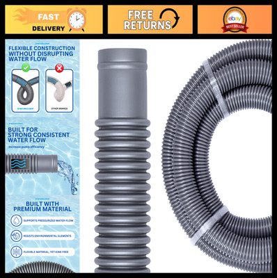 Heavy-Duty 1.5'' x 6' Pool Pump Filter Connection Hose | Flexible, Durable, Leakp