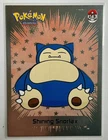 💥 SHINING SNORLAX Pokemon Vintage Art CARD Metallic Foil Collectible Anime NM