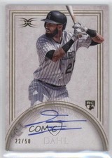 2017 Topps Definitive Collection Rookie 22/50 David Dahl #DCRA-DD Auto 4l3