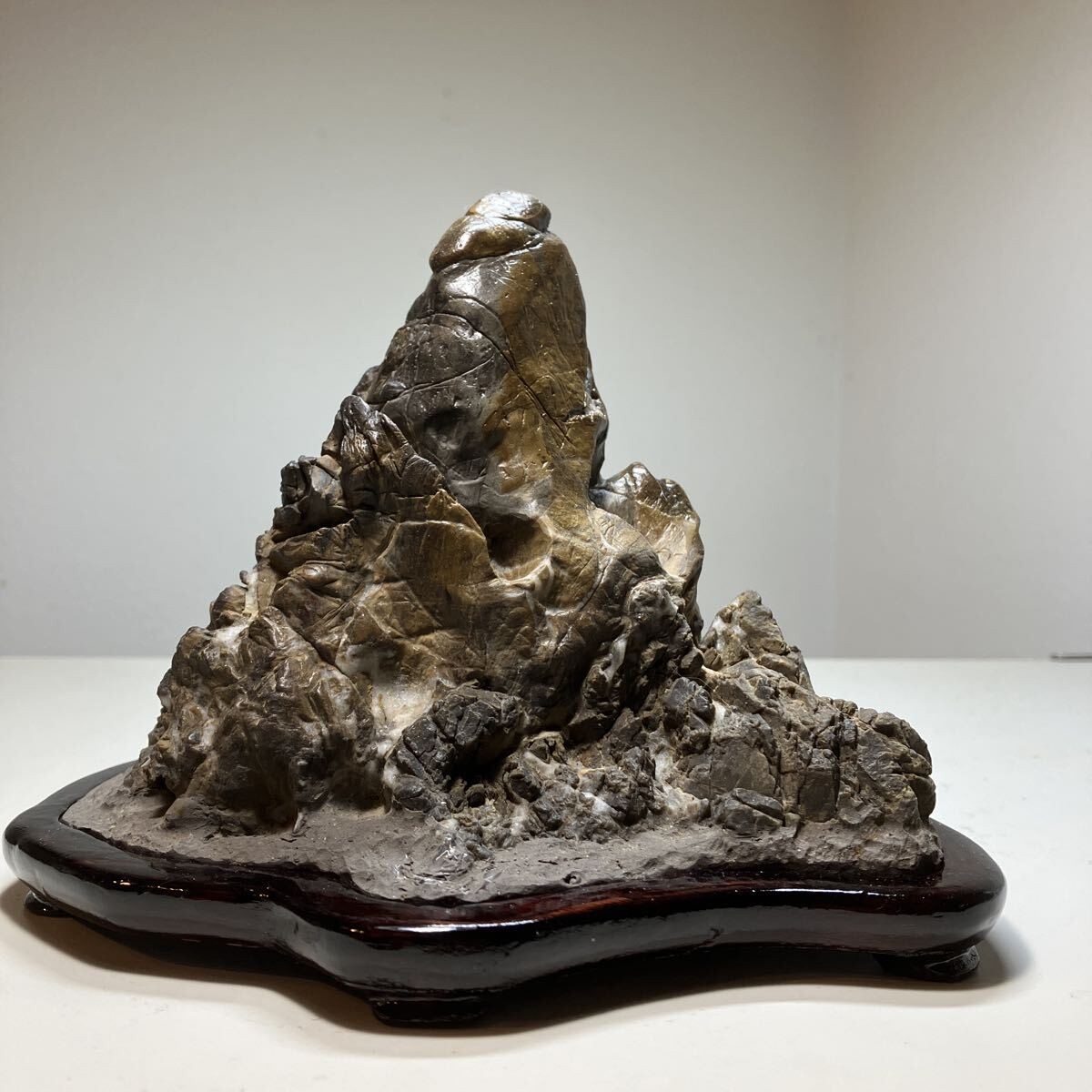 Suiseki Bonseki Bonsai Japanese Garden Zen Decorative Stone with