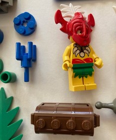 Lego Pirates: 1788 Pirate Treasure Chest - 100% Complete & Correct - VERY CLEAN