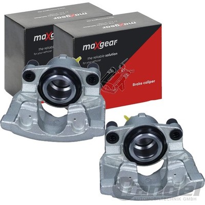 2X MAXGEAR BREMSSATTEL VORNE PASSEND FÜR DACIA DOKKER DUSTER LODGY RENAULT