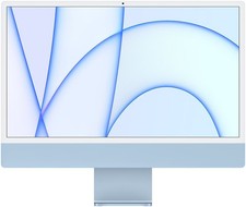 iMac 24 Blue 2021 M1 8-Core GPU 8GB 512GB Very Good Condition