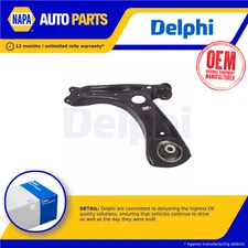 Wishbone / Suspension Arm fits SKODA FABIA 542, 545 Lower, Left 06 to 14 Delphi