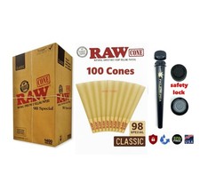 Cono RAW clásico 98 cono tamaño especial (100PK) + tubo Philadelphia