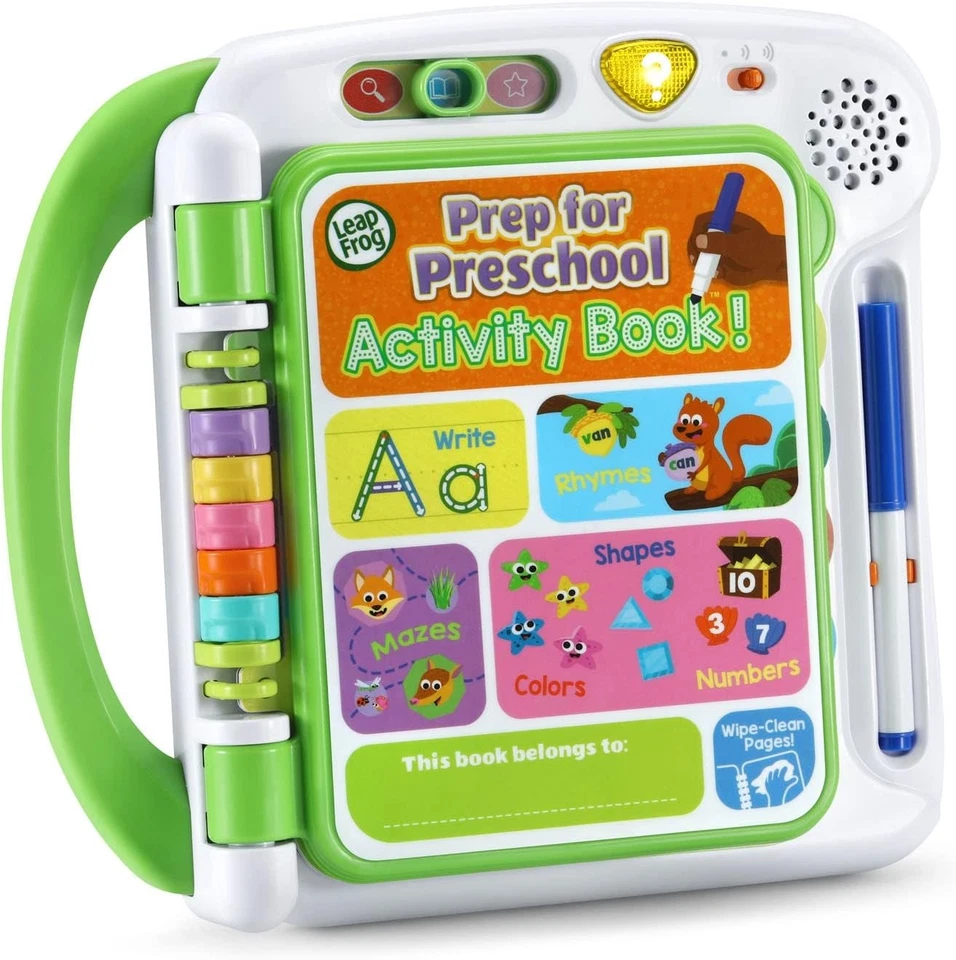 Libro de actividades LeapFrog Prep for Preescolar verde Foto 2 de 4