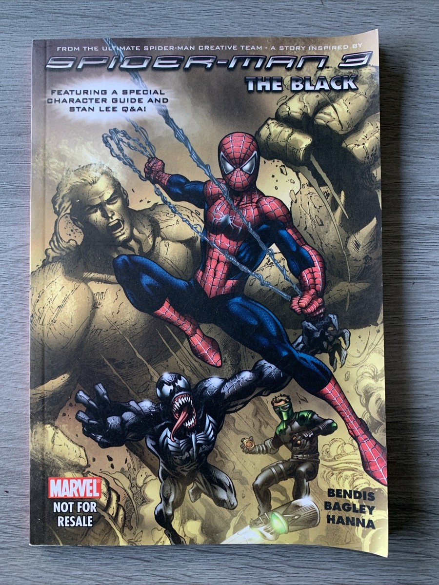 Spider-Man 3: the Black (Marvel Comics October 2007) for