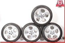 03-12 Mercedes R230 SL500 Complete Wheel Tire Rim Set 8.5 x 9.5 R18 OEM
