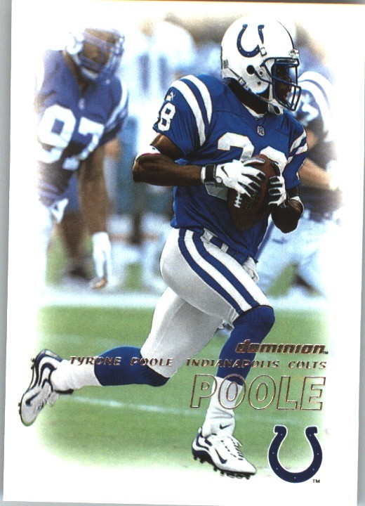 2000 SkyBox Dominion #74 Tyrone Poole