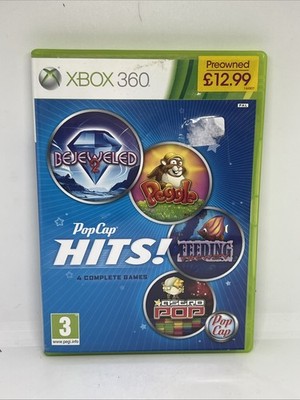 Pop Cap Hits! auf Xbox 360 'Bejewled 2', 'Peggle', 'Feeding Frenzy' & 'Astro Pop'