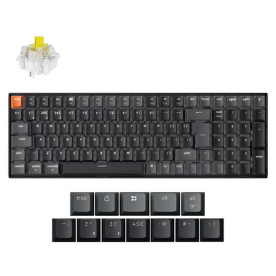 Keychron K4 V3 Wireless Mechanical Keyboard 96% QMK Bluetooth/2.4G/USB-C