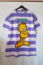 Garfield Nachthemd Gr. L EUR 42-44 Schlafshirt NEU Baumwolle Lila/Rosa Primark