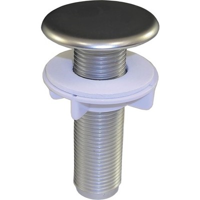 Brushed Nickel Sink Hole Cover, Easy Tool-Free Installation for Kitchen Sinks