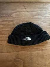 The North Face Beanie Black Unisex One Size Lined Speckled Knit Acrylic Neutral