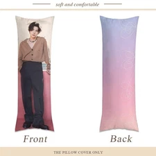 BTS Suga in Celine Fashion Full Body Pillow Case - Double Sided Full Body Pillow