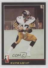 1986 Jogo CFL Wayne Lee #115 z9k