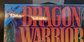 Dragon Warrior (NES 1989) Factory Sealed H-Seam 2HP Variant Excellent Condition
