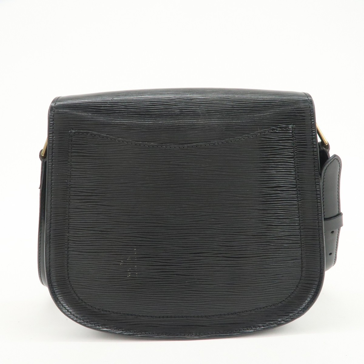 Louis Vuitton Epi Saint Cloud Shoulder Bag Black Noir M52192