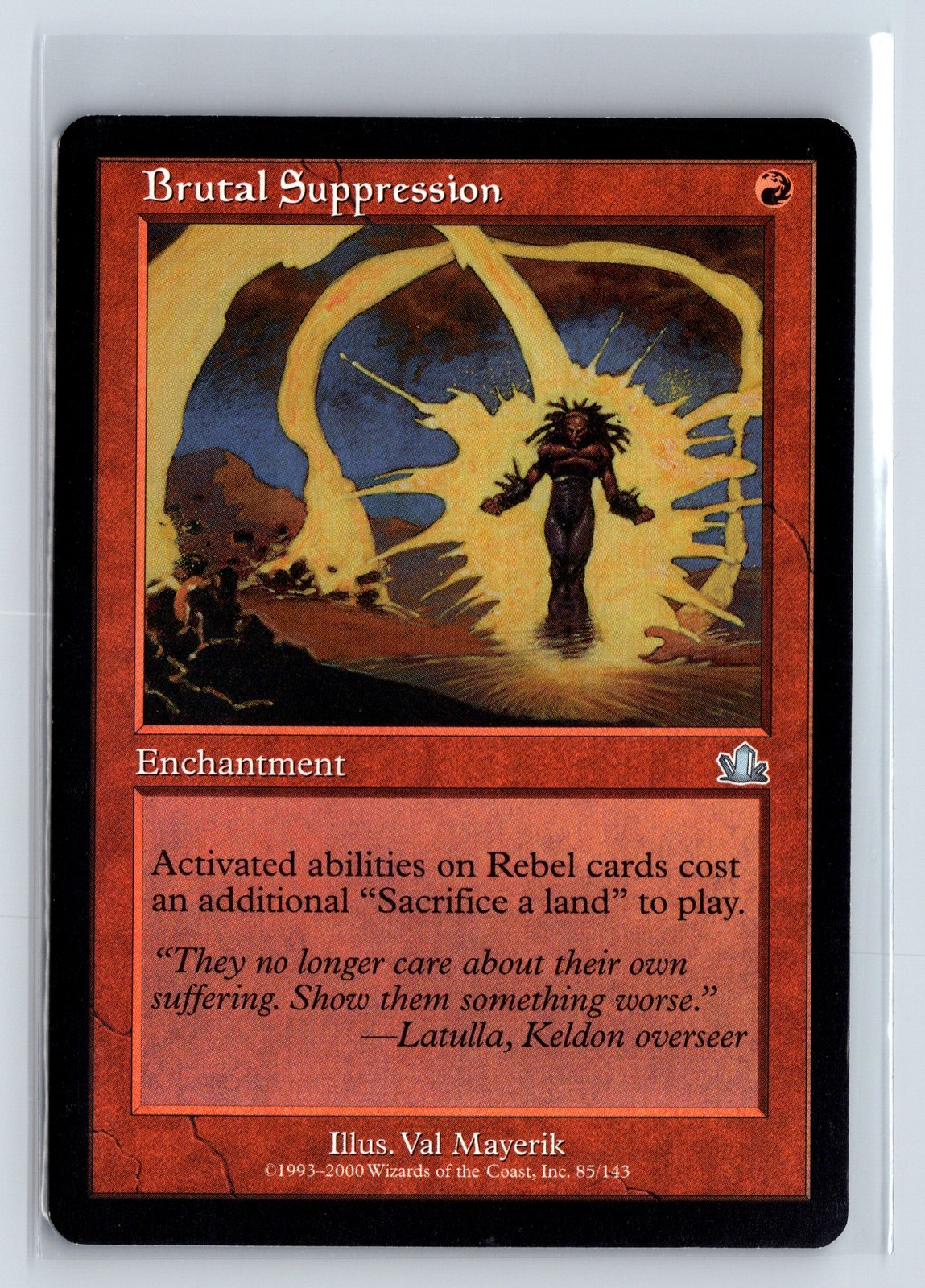 (3x) BRUTAL SUPPRESSION – MTG Magic the Gathering Card – Prophecy – Uncommon