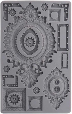 Molde Silicona 19 x 12cm. Gris - Artis Decor