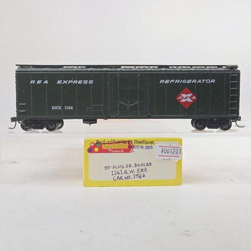 Coche refrigerador Roundhouse escala HO REA Railway Express Agency REX #7566 RTR | Zustand: New