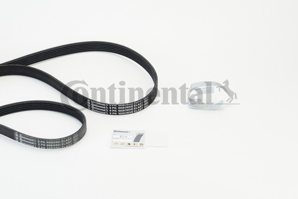 6PK1059 Elast T2 Continental Ctam Keilrippenriemensatz FüR Ford,Volvo-image