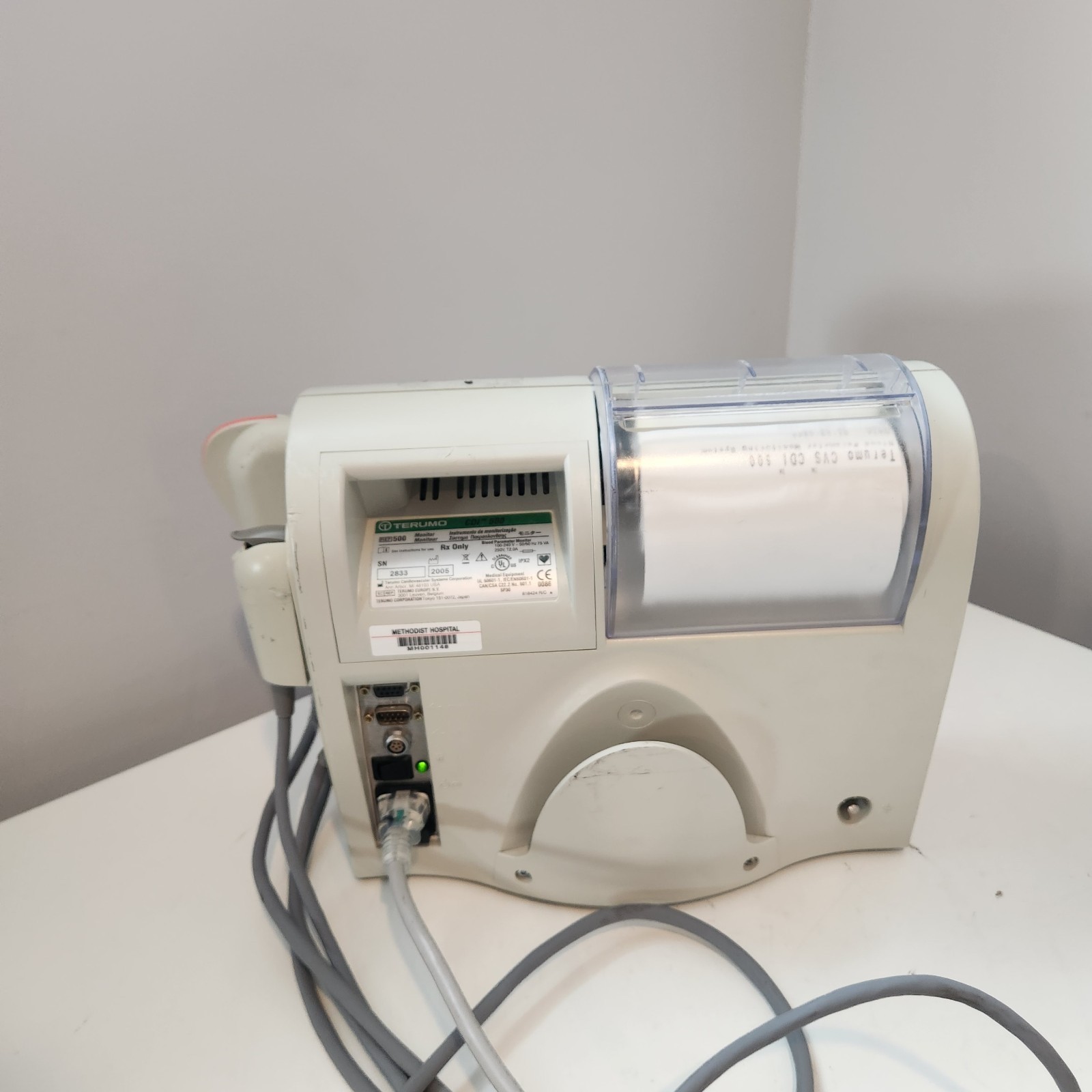 Terumo CDI 500 Blood Parameter Monitoring System, Working Unit