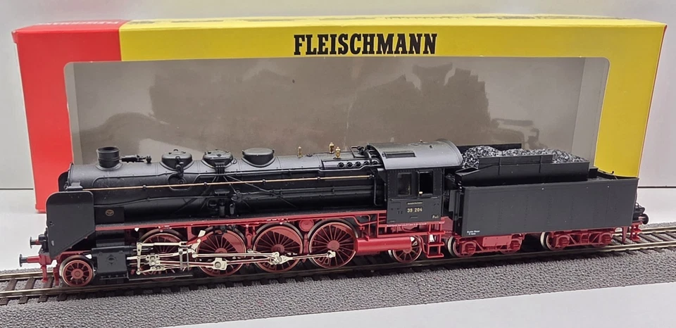 Fleischmann H0 4139 Dampflok BR 39 204 DRG NEU UNBESPIELT TOP Zustand m.OVP 