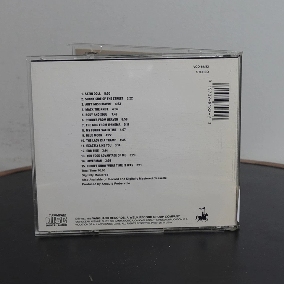 Stephane Grappelli Satin Doll Featuring Eddy Louiss Kenny Clarke Marc Hemmeler Foto 3 de 3