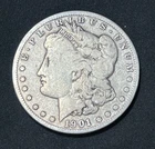 ANTIQUE~1901 O Morgan S$1~90% SILVER~AUTHENTIC U.S. COLLECTABLE/INVESTMENT COIN