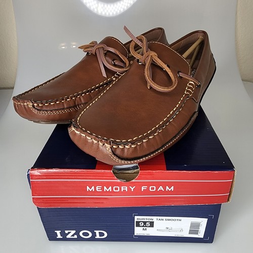 Men's IZOD Brown Faux Leather Burton 