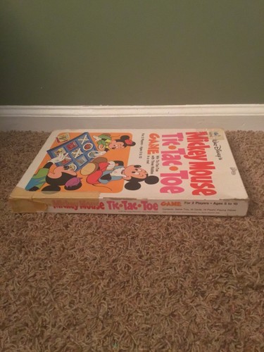 Vintage 1977 Whitman Walt Disney’s Mickey Mouse Tic Tac Toe Game Complete - Picture 3 of 11