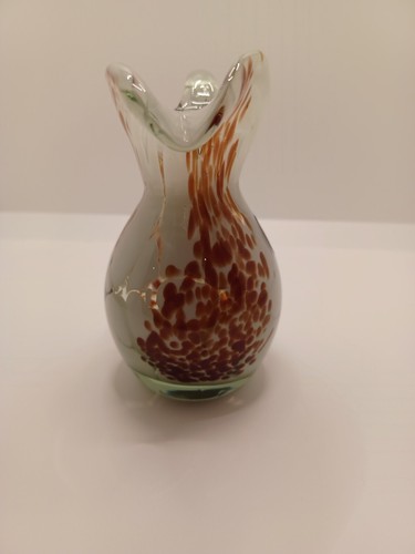 Beautiful Maltese Mtarfa Glassblowers Jug Vase - Picture 4 of 5