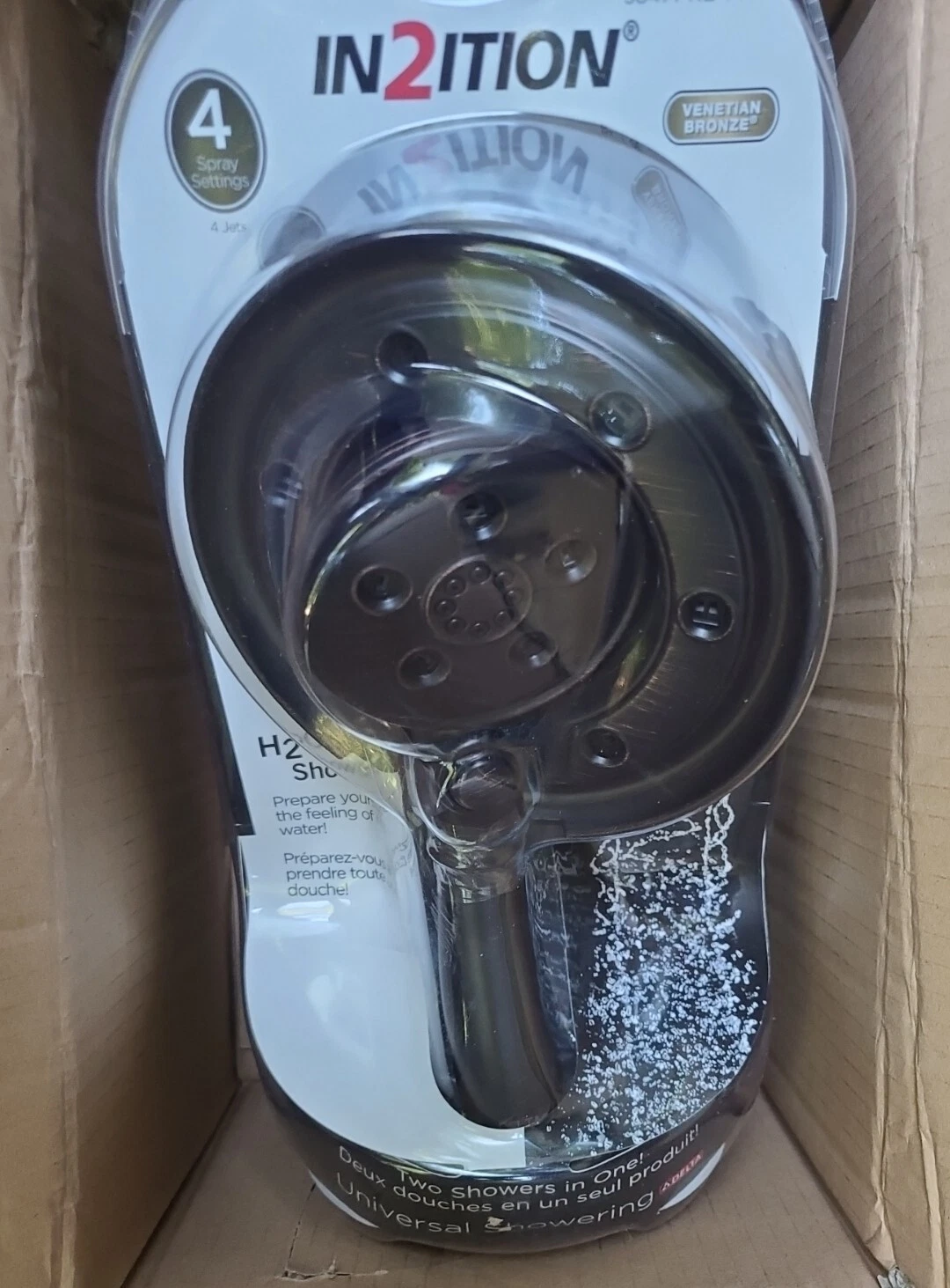 Delta 58471 Universal Int2ition 4 Setting Multi Function 2-in1 Shower Head $211