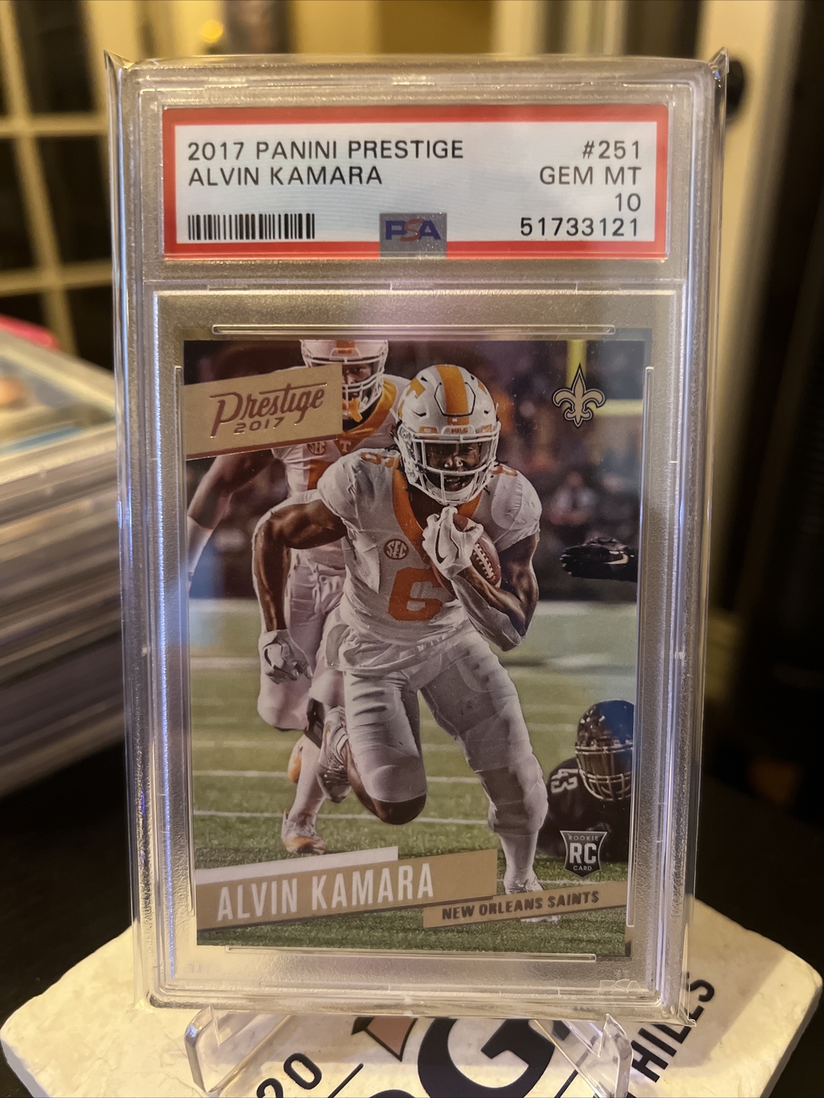 Alvin Kamara Panini Prestige #251 Base