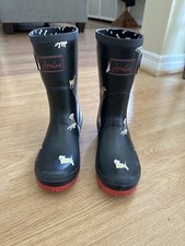 Joules Women's Molly Welly Mid Rain Boots