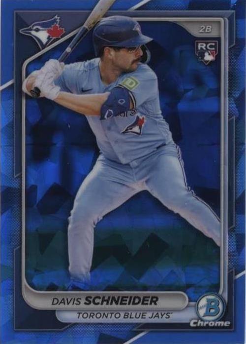 2024 Bowman Chrome Sapphire Edition - Davis Schneider #13 - 1 of 1