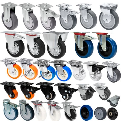 PRIOSTAHL Schwerlastrollen Möbelrollen Industrierollen Apparaterollen Ersatzräder Rollen