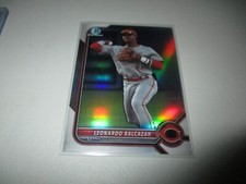 Leonardo Balcazar 2022 Bowman Draft Chrome Refractor #BDC-91