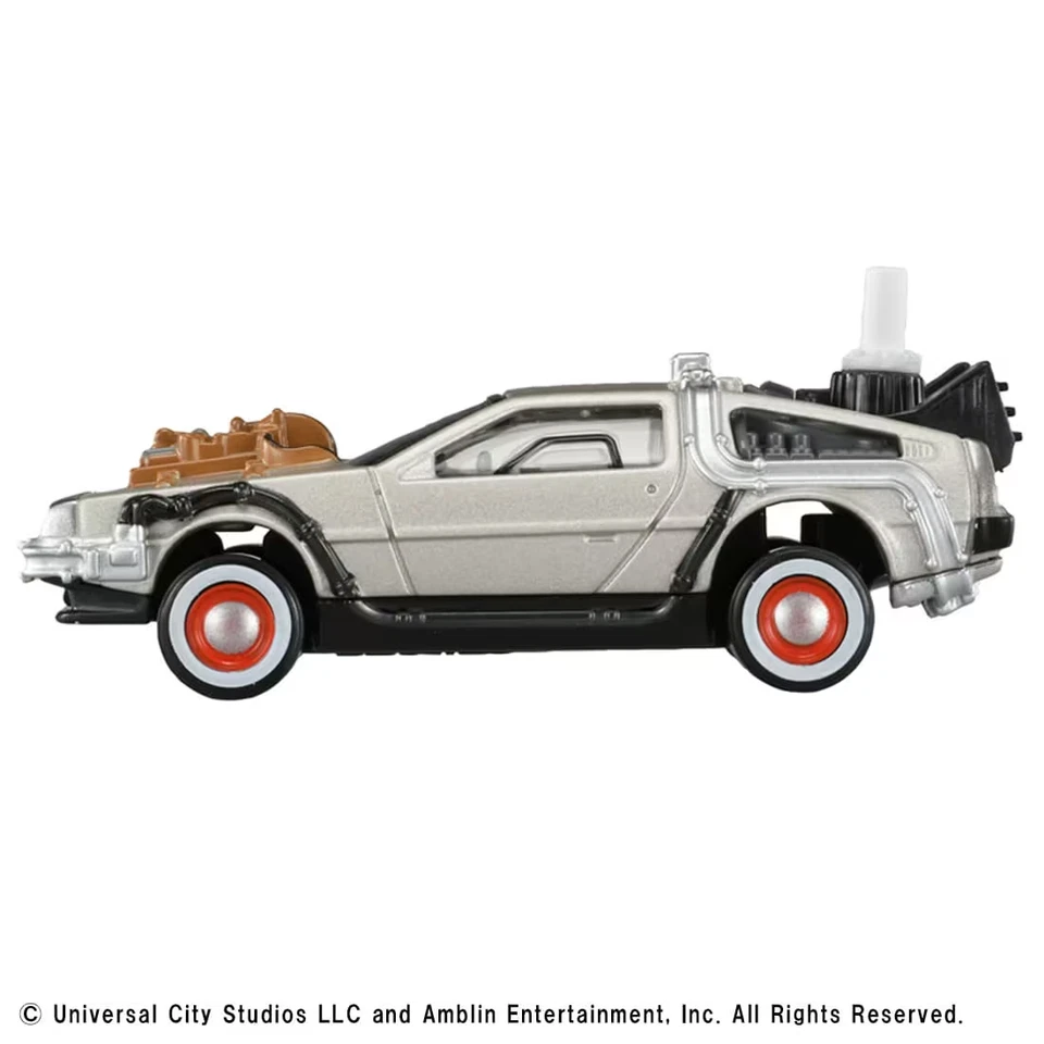 [New] Tomica Back to the Future Part III Time Machine | DeLorean | Takara Tomy J - Image 4 of 4
