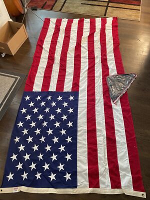 Vintage VALLEY FORGE FLAG 9'9”X 4'10” With Case | eBay