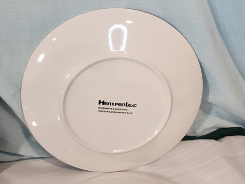 HENXFEN LEAD Colorful Porcelain Dinner Plates, Set of 6, NICE! - 第 15/20 張圖片
