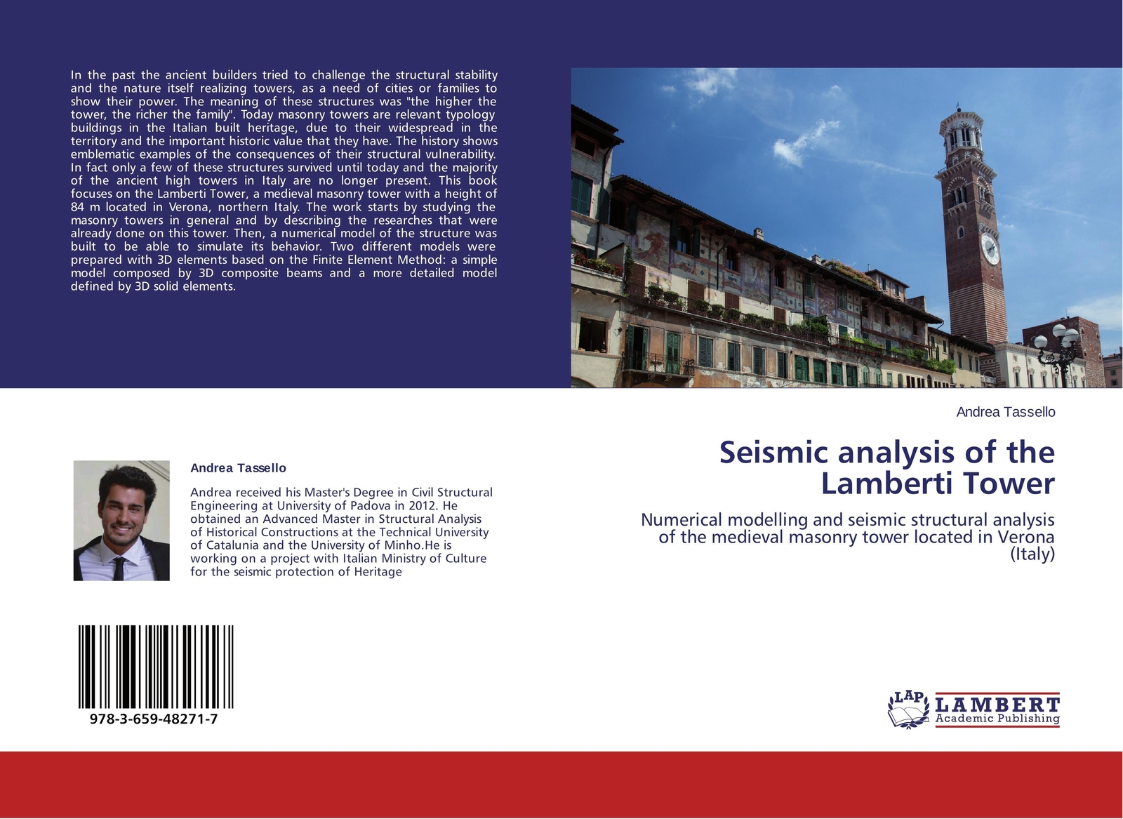 Andrea Tassello | Seismic Analysis Of The Lamberti Tower | Taschenbuch