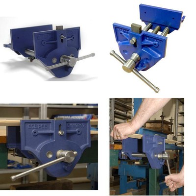 Eclipse Quick Release Woodworking Vise Gray Cast Iron 9 