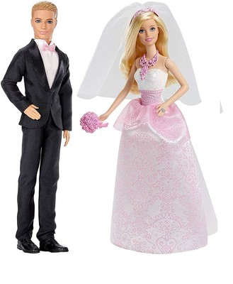 Barbie and Ken Dolls Bride and Groom 887961056341 | eBay