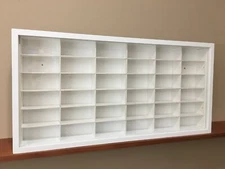 Display Case for 1/43 & Smaller Scale Cars, Other Items - 36 Slots (Made in USA)