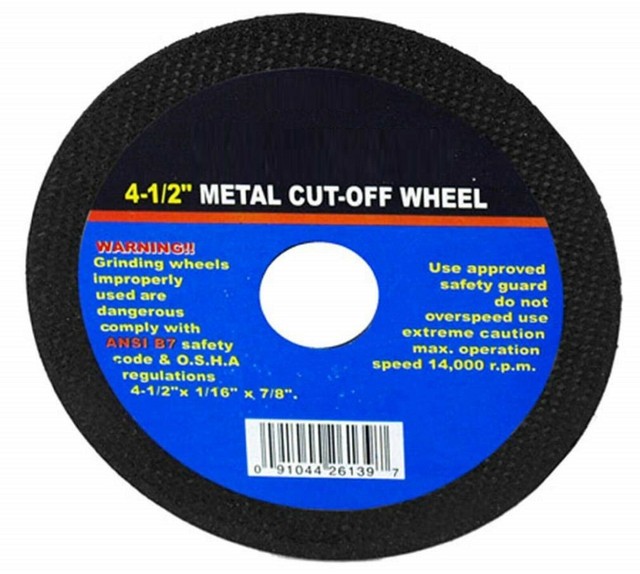 100pc Metal CutOff Wheel, 41/2"x1/16"x7/8". eBay