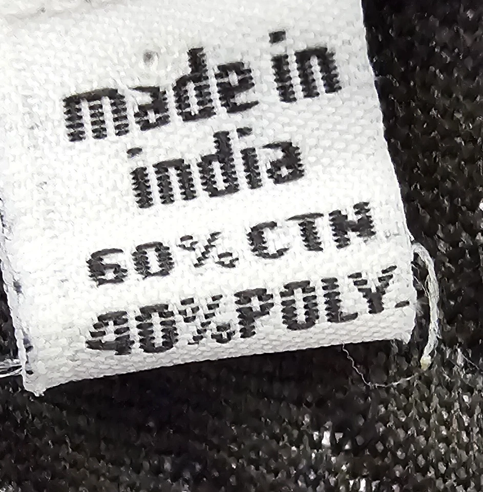 Paper Denim & Cloth Mens Jacket Coat Size M Medium Black White - Image 3 of 4