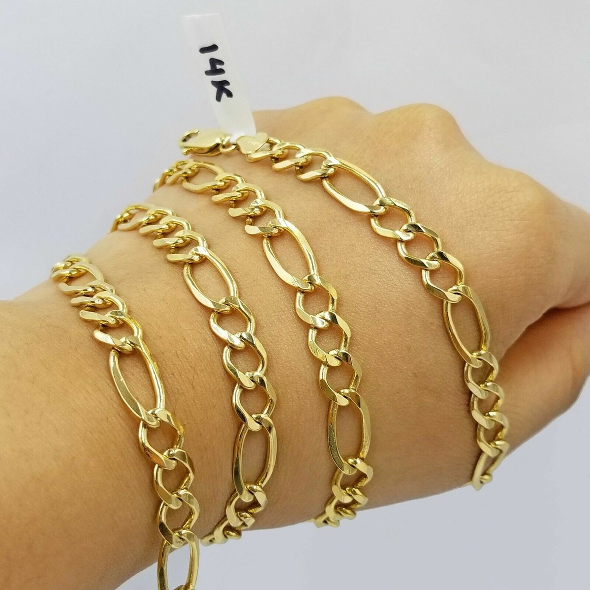 アクセサリー 14K Gold Figaro Chain BELIEVER JEWELRY BELIEVER JEWELRY 14k 2.0mm Figaro Chain
